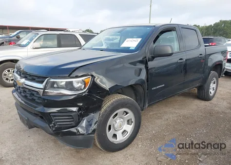 2022 Chevrolet Colorado 2Wd Short Box Wt из США, поврежденный, VIN 1GCGSBEN3N1295458